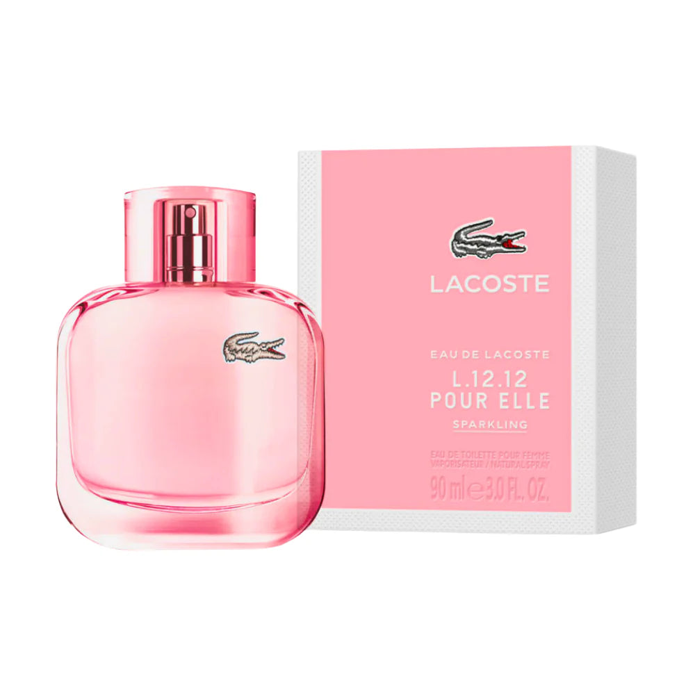 LACOSTE EAU DE LACOSTE L.12.12 POUR ELLE SPARKLING FOR WOMEN EDT 90 ML (W)