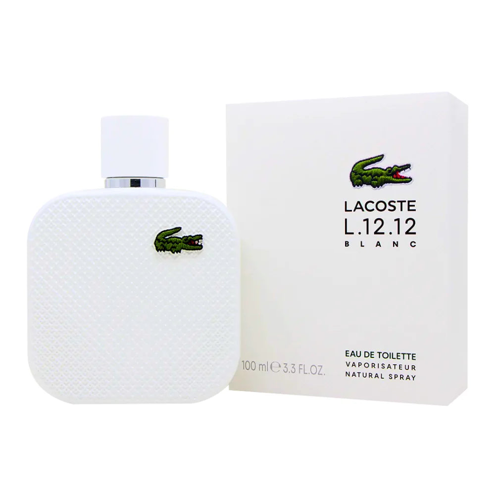 LACOSTE EAU DE LACOSTE L.12.12 WHITE EDT 100 ML (M)