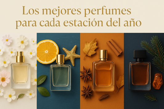Los mejores perfumes para cada estación del año