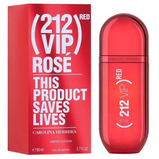 CAROLINA HERRERA 212 VIP ROSE RED FOR WOMEN EDP 80 ML (W)