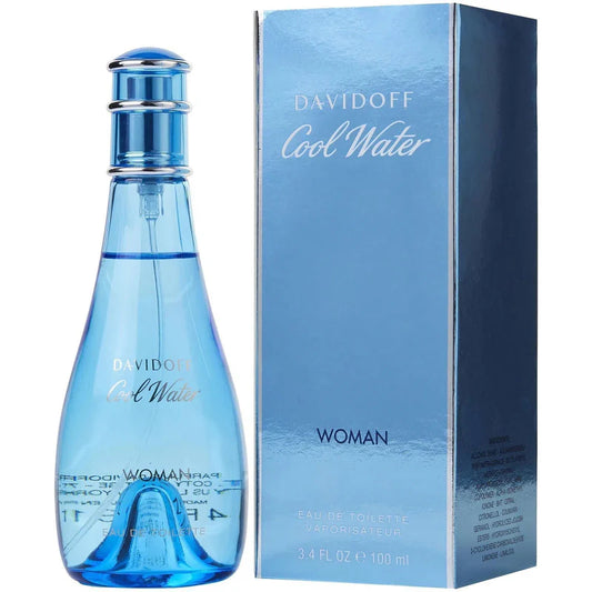 DAVIDOFF COOL WATER FOR WOMEN EDT 100 ML (W)
