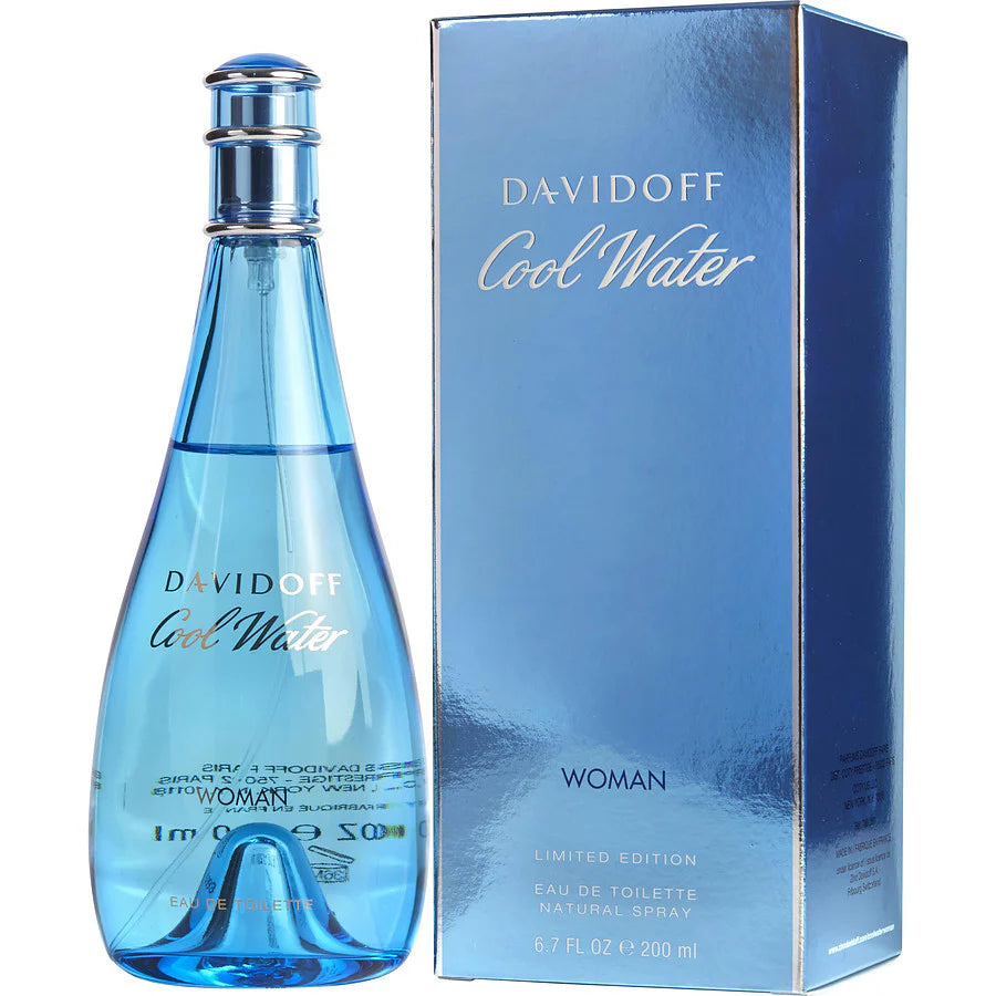DAVIDOFF COOL WATER WOMAN EDT 200 ML (W)