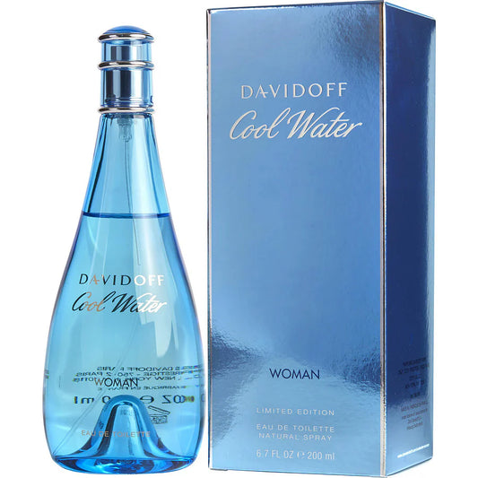 DAVIDOFF COOL WATER WOMAN EDT 200 ML (W)