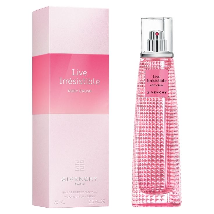 GIVENCHY LIVE IRRESISTIBLE ROSY CRUSH FOR WOMEN EDP 75 ML (W)