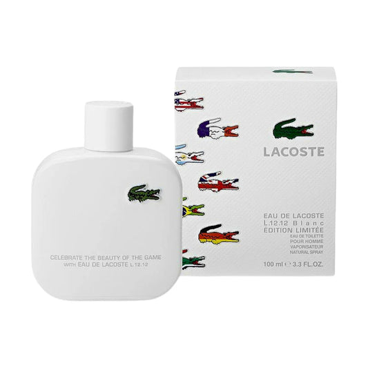 LACOSTE EAU DE LACOSTE L.12.12 BLANC LIMITED EDITION EDT 100 ML (M)