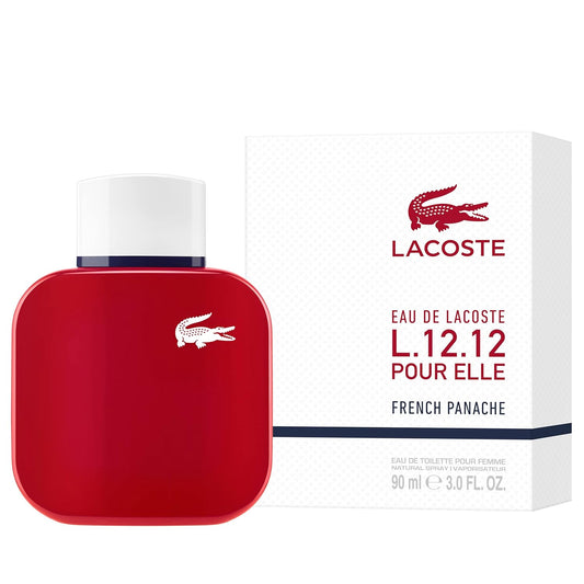 LACOSTE EAU DE LACOSTE L.12.12 POUR ELLE FRENCH PANACHE EDT 90 ML (W)