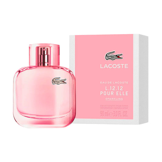 LACOSTE EAU DE LACOSTE L.12.12 POUR ELLE SPARKLING FOR WOMEN EDT 90 ML (W)