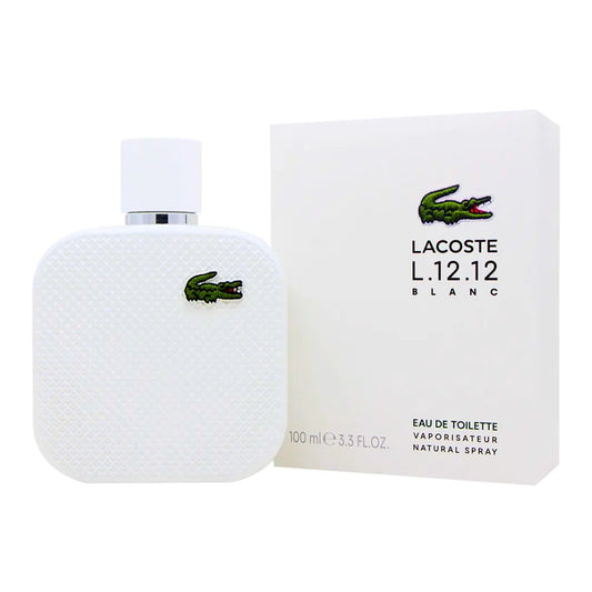LACOSTE EAU DE LACOSTE L.12.12 WHITE EDT 100 ML (M)