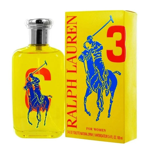 RALPH LAUREN BIG PONY 3 FOR WOMEN EDT 100 ML (W)