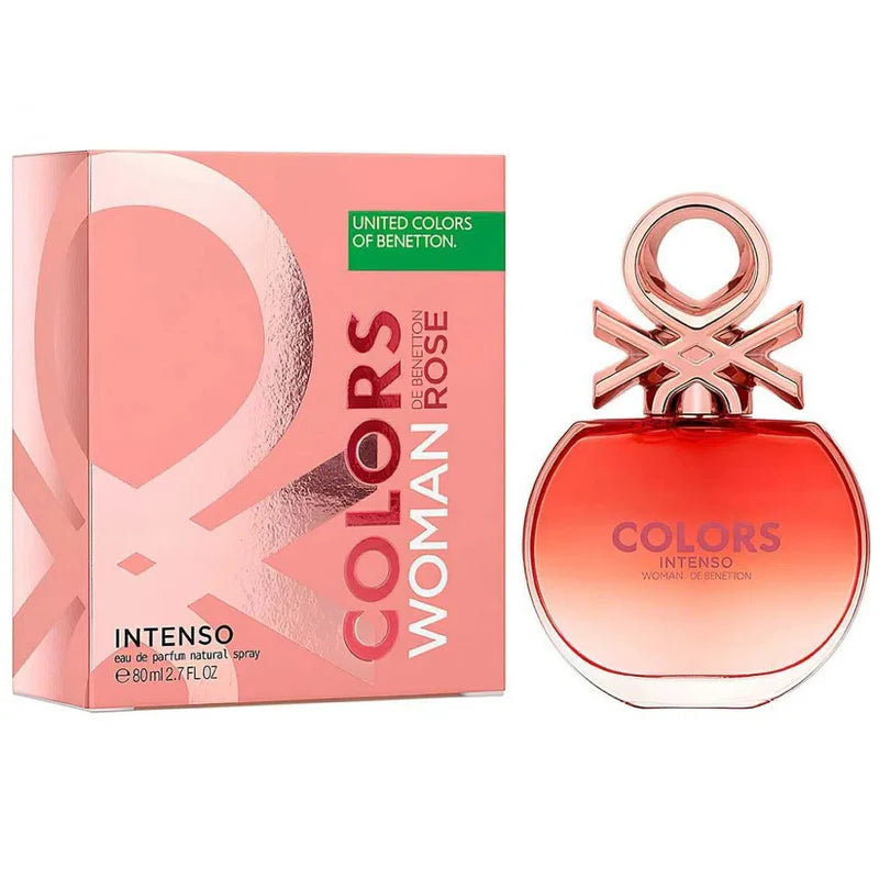 United Colors of Benetton Woman Rose Intenso EDP (W) / 80 ml