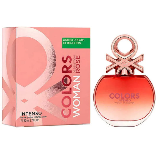 United Colors of Benetton Woman Rose Intenso EDP (W) / 80 ml